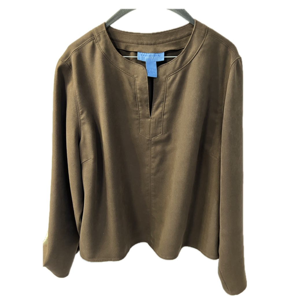 Doncaster Classic Brown Blouse